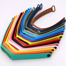 Load image into Gallery viewer, color Watchbands for mi band 2 4 accessories pulseira miband 2 strap replacement silicone wriststrap for xiaomi 2 smart bracelet